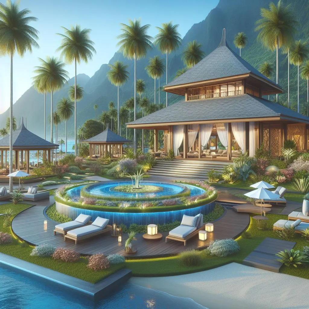 Designing tourist resort gardens 3